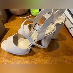 Jessica Simpson Beige Heels